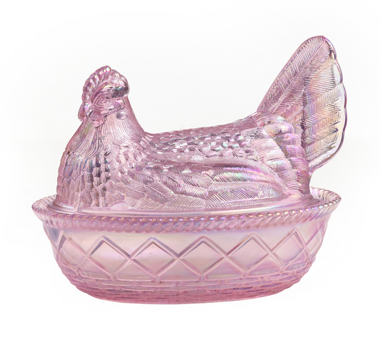 7″ Hen on Basket (*Multiple Colors*)