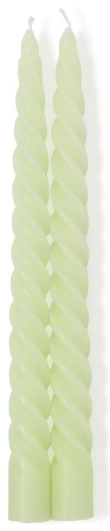 Twist Taper Candles, Set of 2 (*Multiple Colors*)