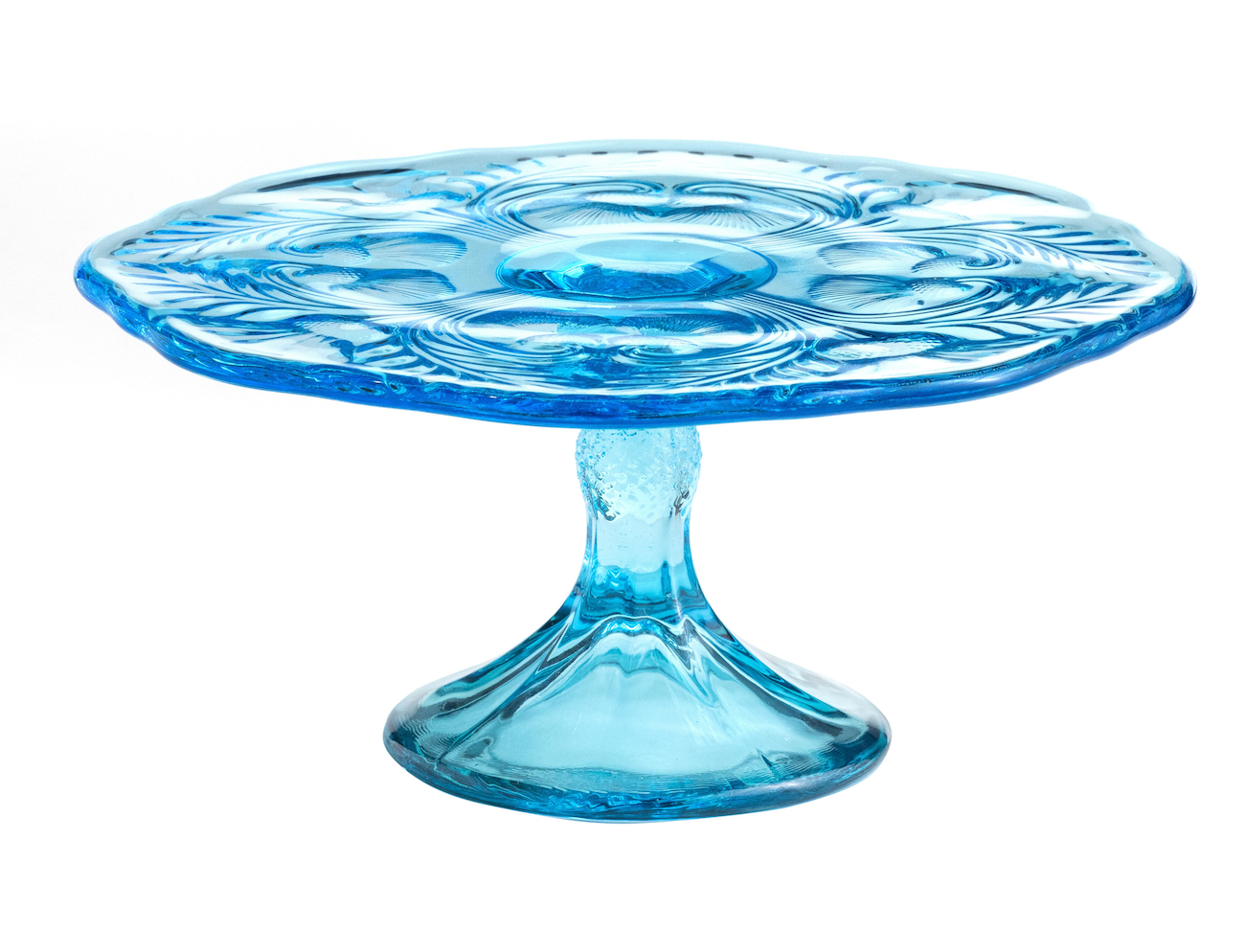 Small Thistle Cake Plate (*Multiple Colors*)