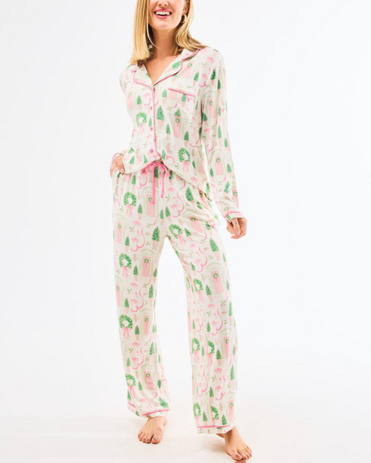 Charlotte Home for Christmas PJ Set