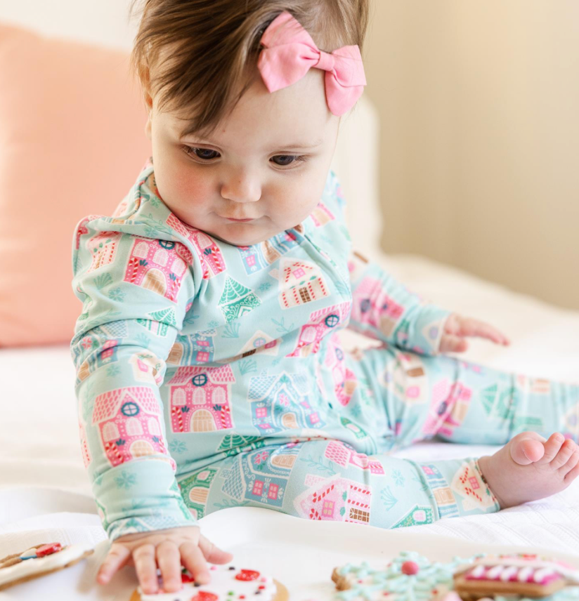 Baby PJ Onesie, Home Sweet Home