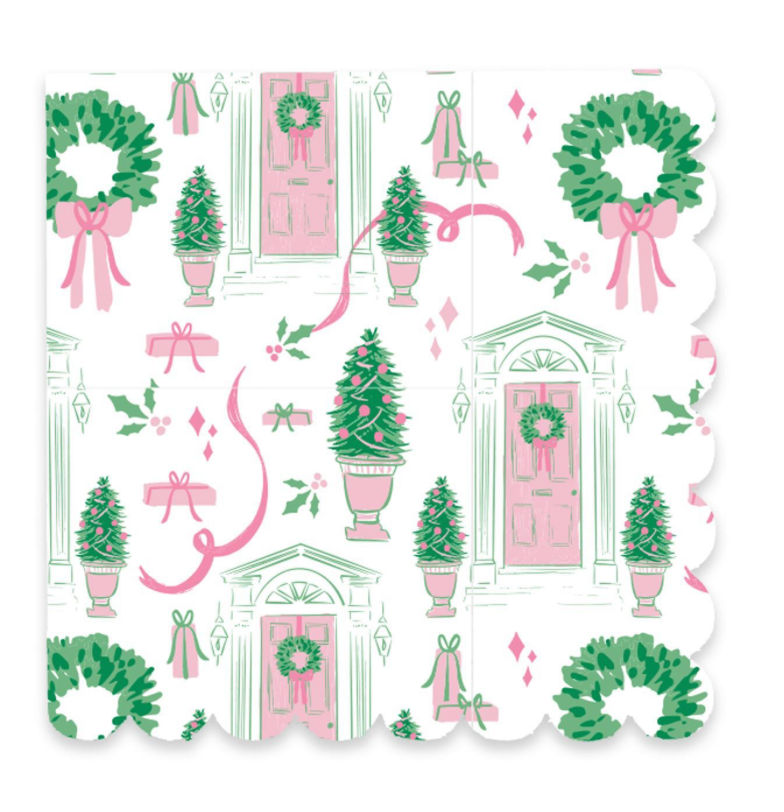 Cocktail Napkins Home for Christmas