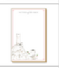 Handpainted Mother Of The Bride Luxe Large Notepad