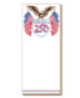 Handpainted America 250 Logo with Bald Eagle and Flags Luxe Skinny Pad