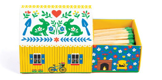Swedish Dream® Tiny Living Yellow Matchbox Cottage