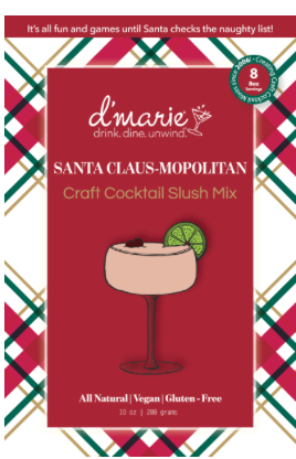 Santa Claus-Mopolitan Ready-To-Freeze Cocktail