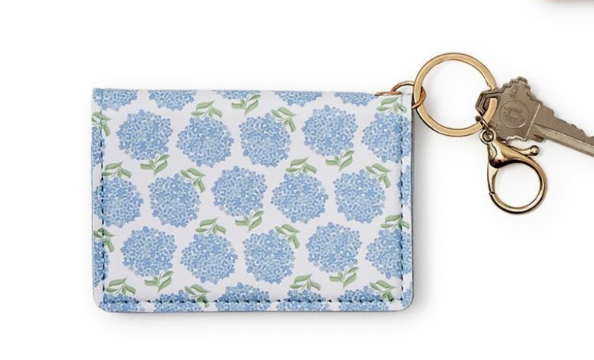 Hydrangea Print ID Wallet