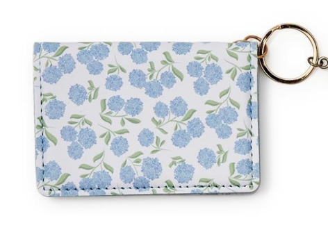 Hydrangea Print ID Wallet