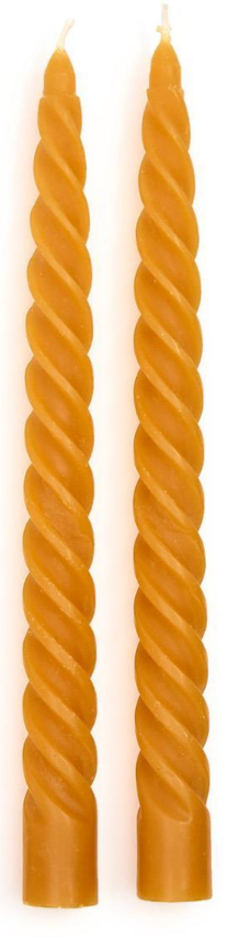 Twist Taper Candles, Set of 2 (*Multiple Colors*)
