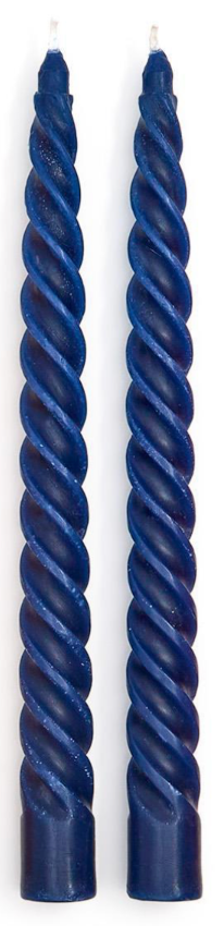 Twist Taper Candles, Set of 2 (*Multiple Colors*)