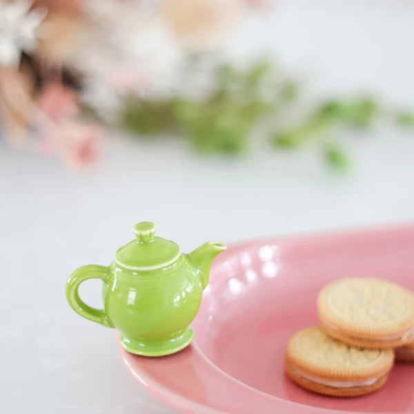 Fiesta Bread Tray and Tea Pot Mini