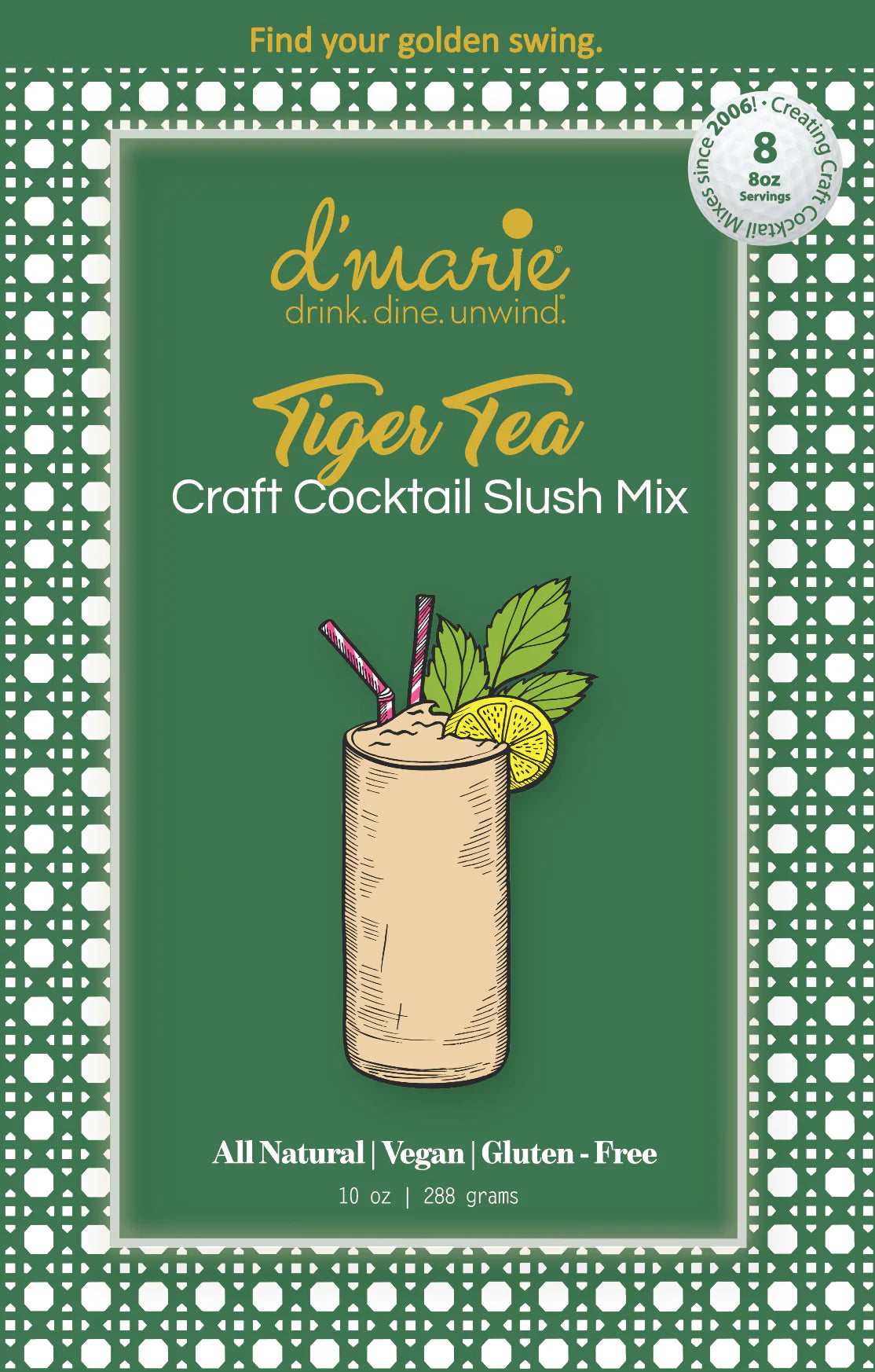 Tiger Tea Ready-To-Freeze Cocktail