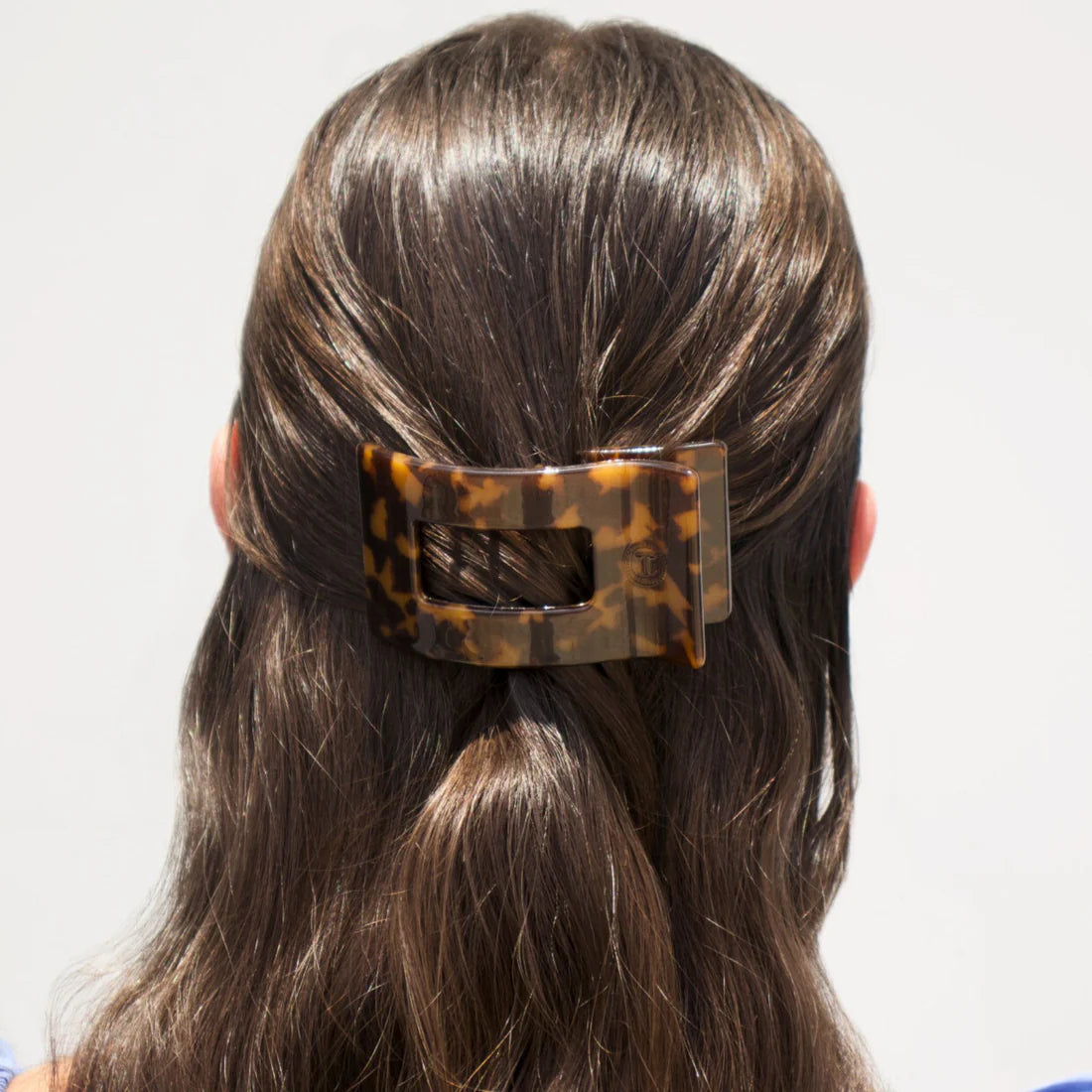 Small Flat Rectangle Hair Clip