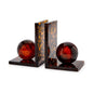 Perfect Sphere Tortoise Bookends, Set of 2