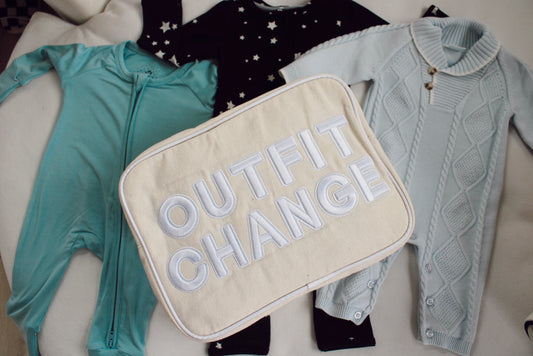 Outfit Change XL Canvas Pouch
