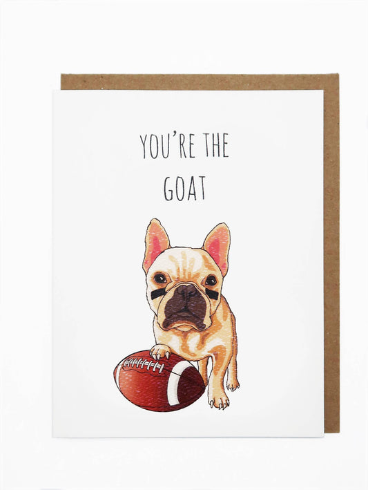 GOAT Football Frenchie Card