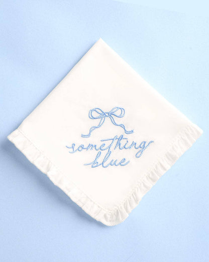 Something Blue Bridal Hanky