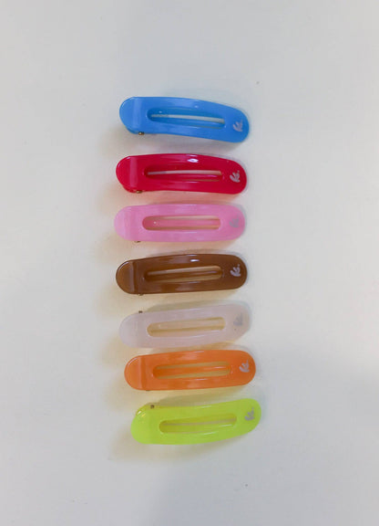 Mini Jelly Lay Down Claw Clip