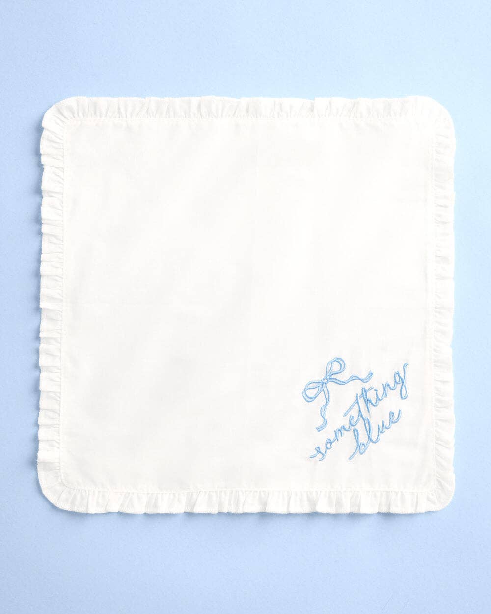 Something Blue Bridal Hanky