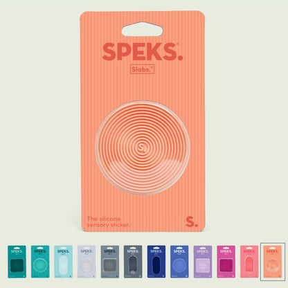 Speks. Slabs Silicone Sensory Sticker