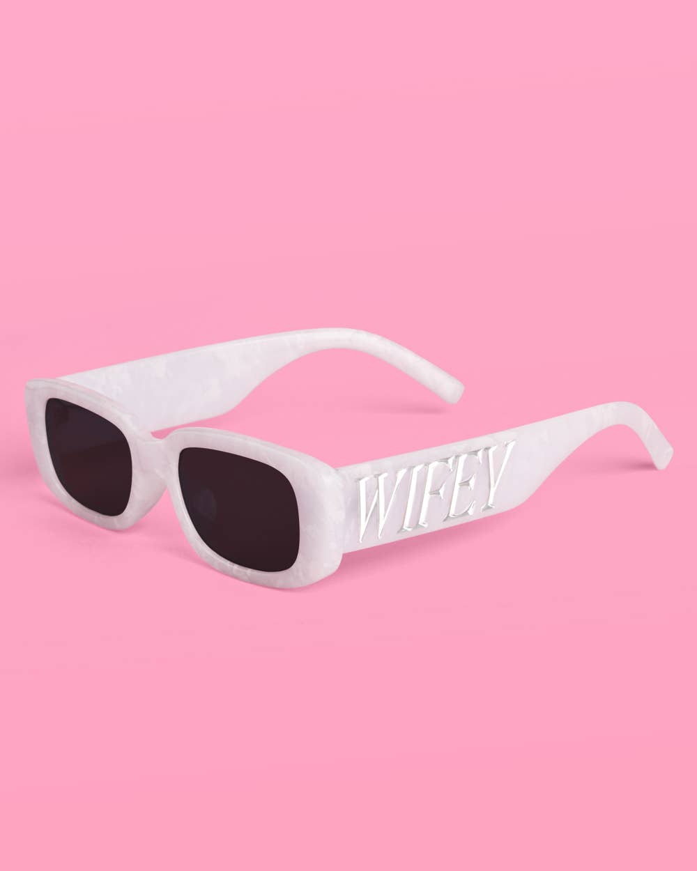 White Wifey Sunglasses