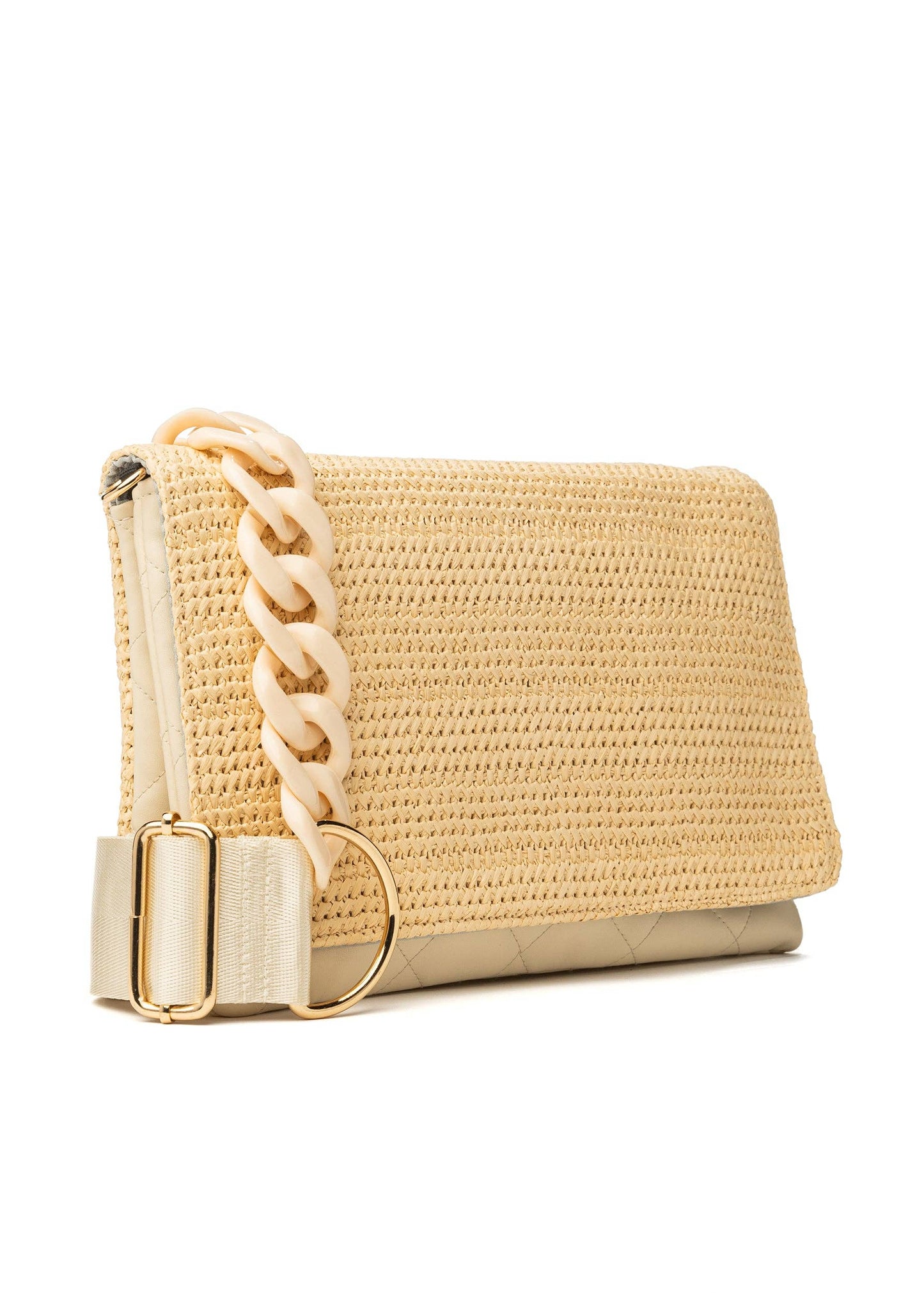 Lexi Drift Raffia Crossbody