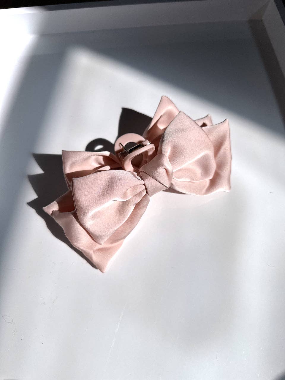 Ballet Bow Claw Hair Clip