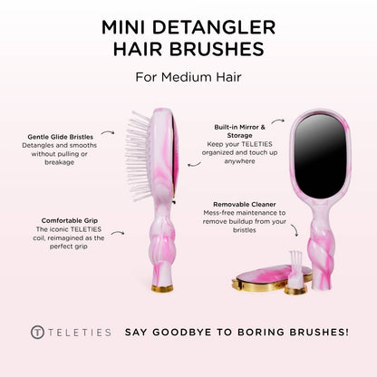 Mini Medium Detangler Brush - Pinch Me!