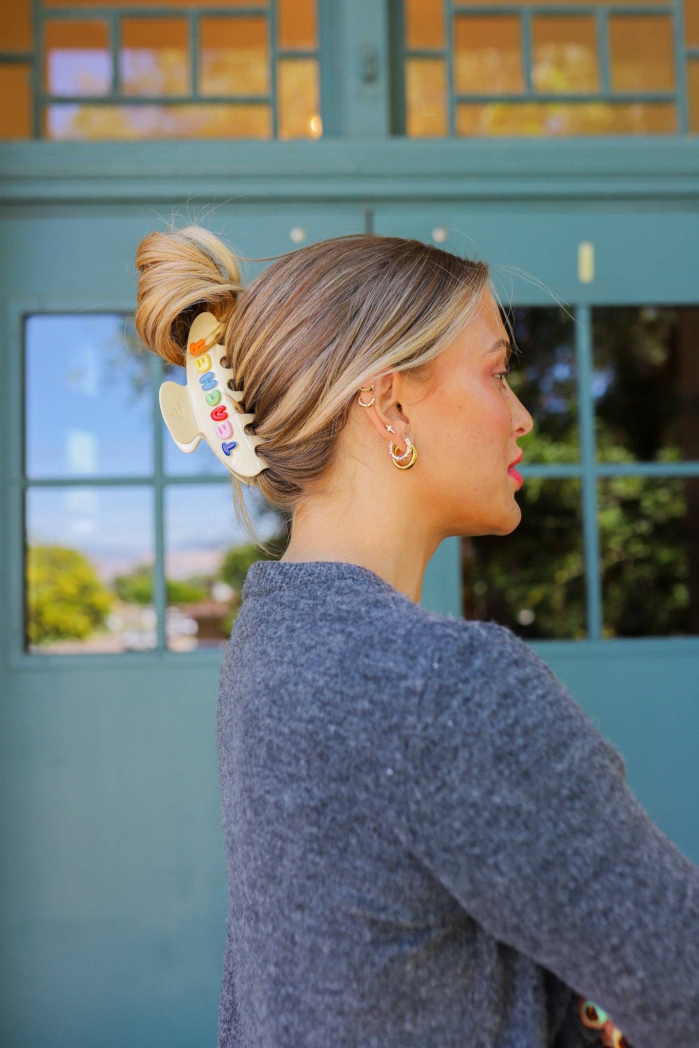 Teacher Claw Hair Clip