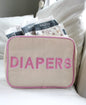 Diapers XL Canvas Pouch