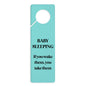 Baby Sleeping Acrylic Door Hanger Blue by Toss Designs
