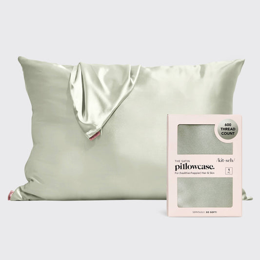 Sage Satin Pillowcase