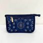 Demi Navy Bandana Cosmetic Pouch