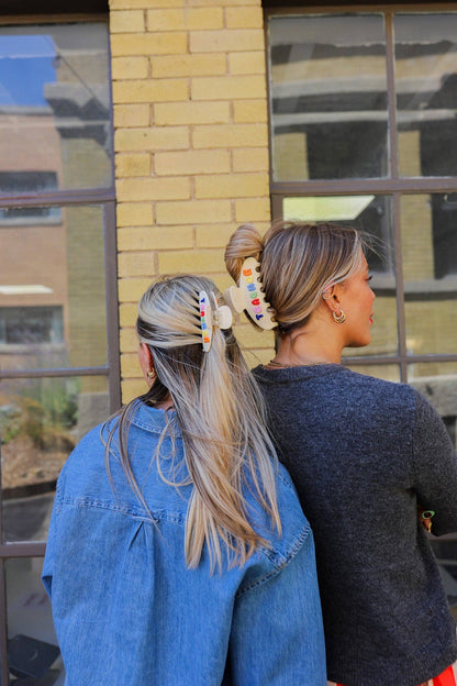 Teacher Claw Hair Clip