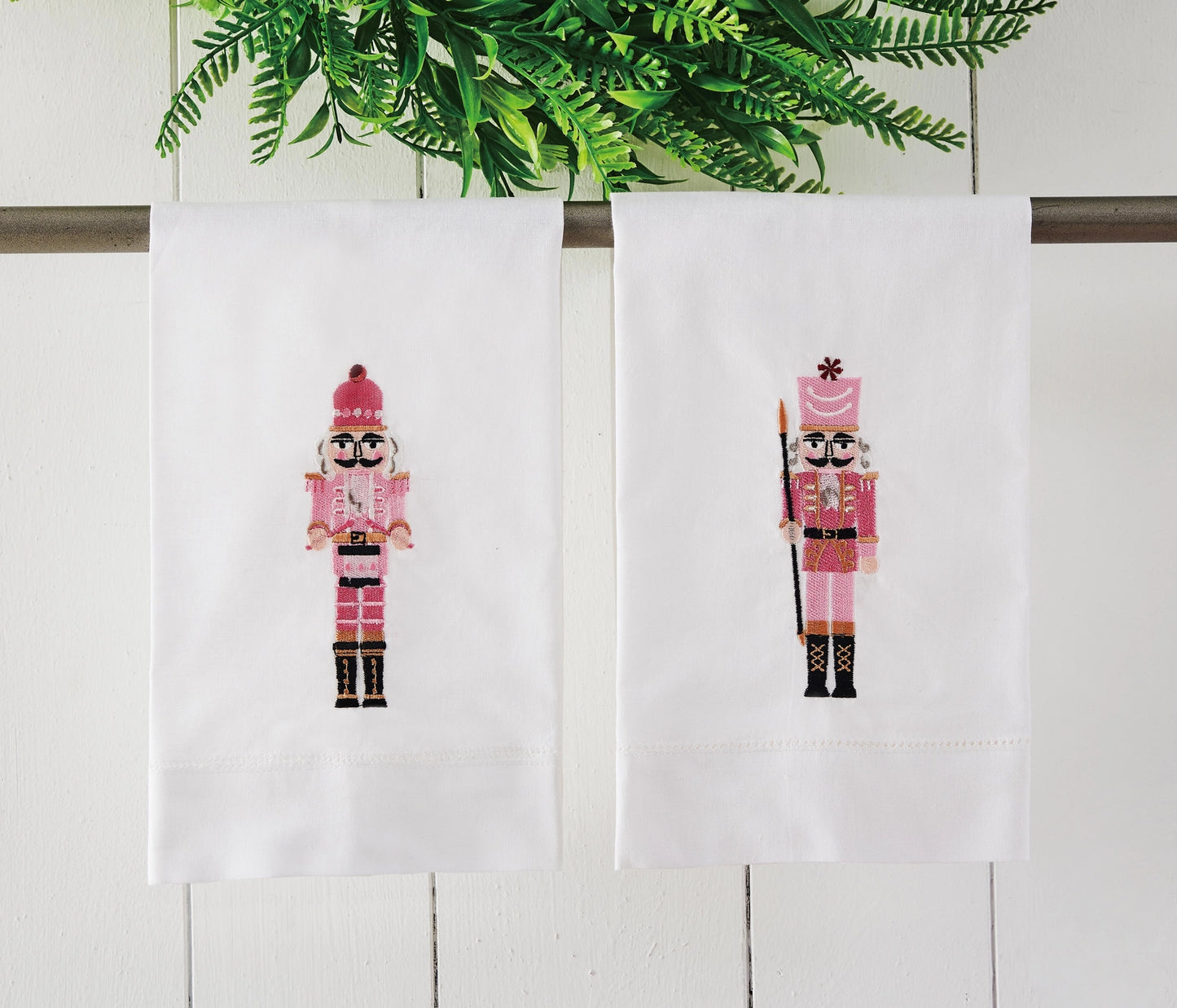 Candies Nutcracker Embroidered Guest Towel