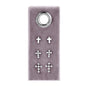 Silver Multi Cross Velvet Set/3 Stud Gift Set