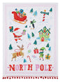 North Pole Cotton Kitchen Towel