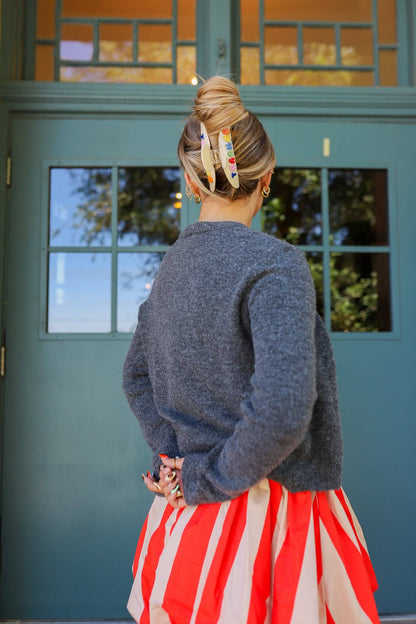 Teacher Claw Hair Clip
