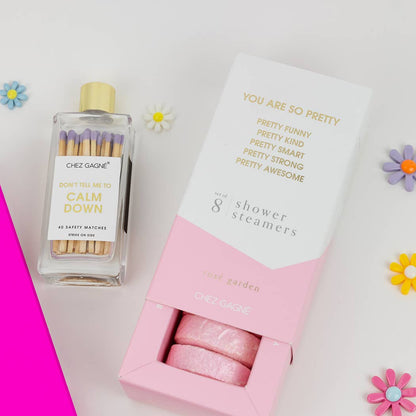 Don't Tell Me To Calm Down Matches - Glass Bottle Matchsticks Lavender