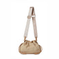 Taylor Capri Cinched Raffia Clutch Bag