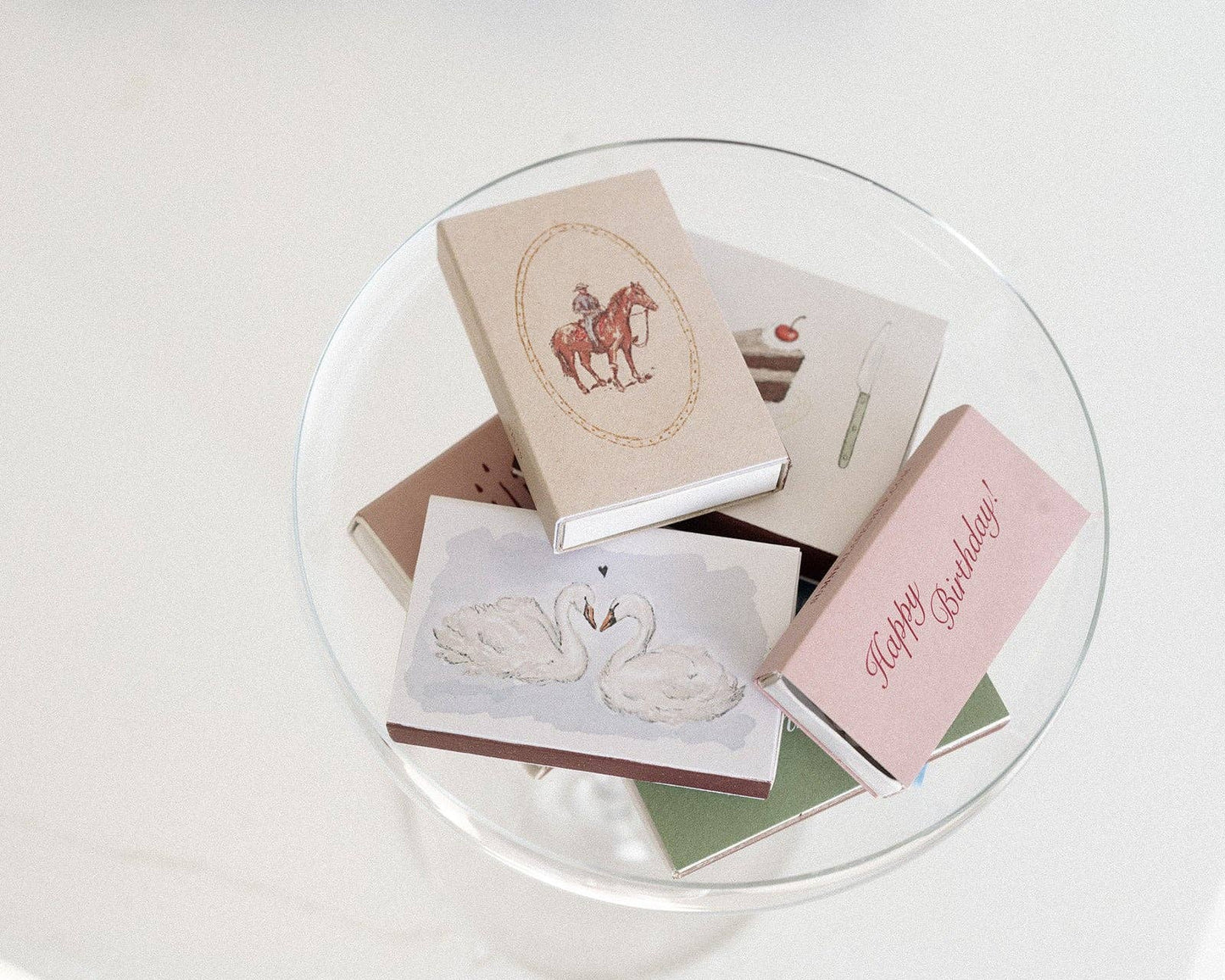 Swan Matchbox