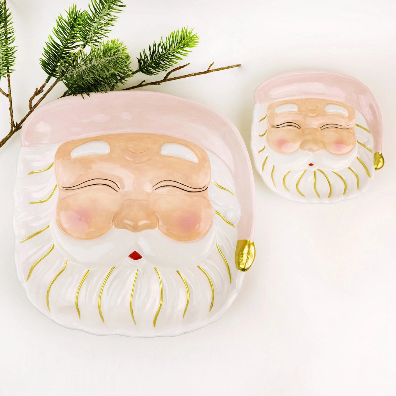 Retro Santa Platter