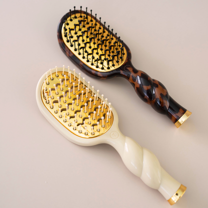 Mini Vented Brush - Tan