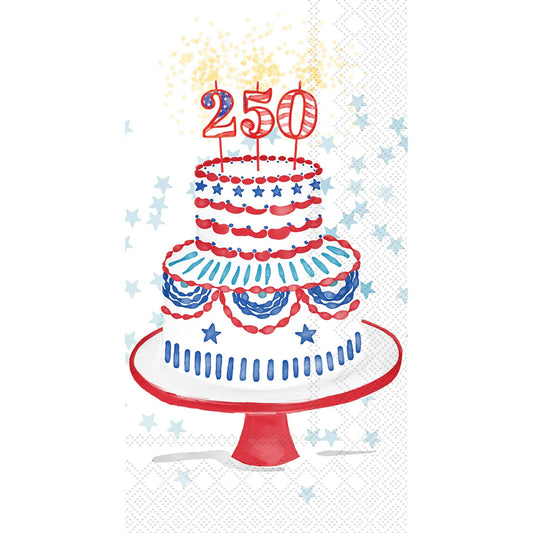 USA 250 Celebration Guest Towel