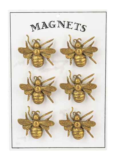 Gold Bee Magnet (6 pc. set)