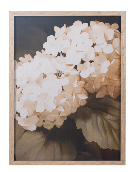 Framed Hydrangea Wall Decor