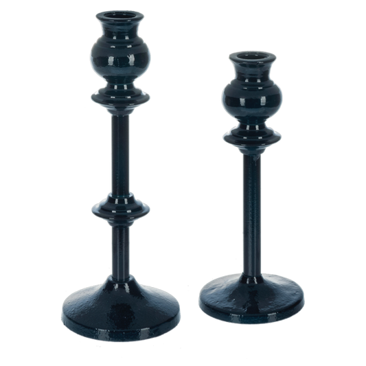 Navy Blue Taper Holder (*Multiple Sizes*)