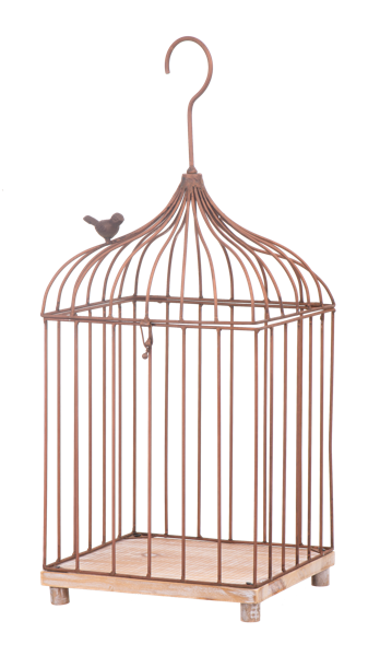 Antique Copper Bird Cage (*Multiple Sizes*)