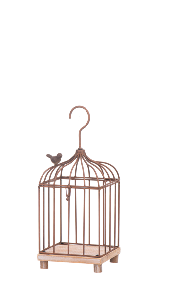 Antique Copper Bird Cage (*Multiple Sizes*)