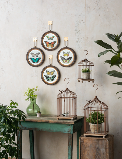 Antique Copper Bird Cage (*Multiple Sizes*)